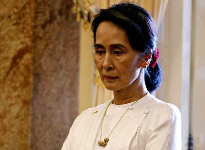 Myanmar court sentences Suu Kyi to 3 years for voting fraud