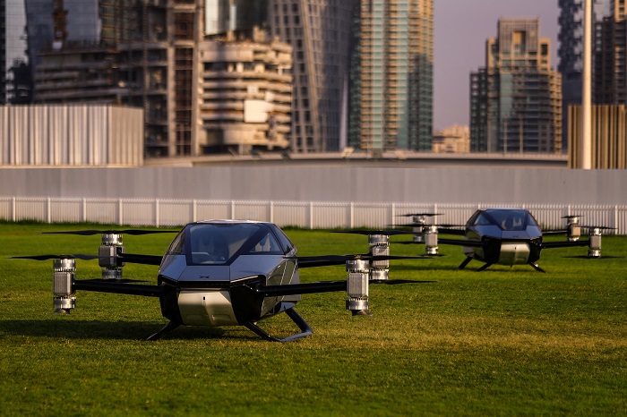 Chinese 'flying car' X2 makes first public flight in Dubai