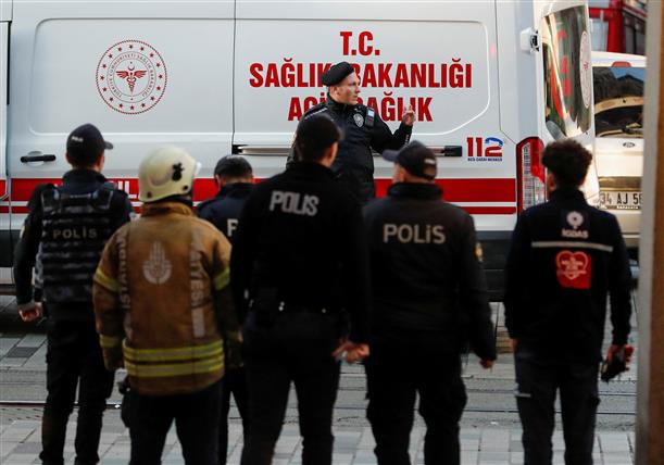 Explosion on major Istanbul avenue in Turkey kills 4; cause unclear