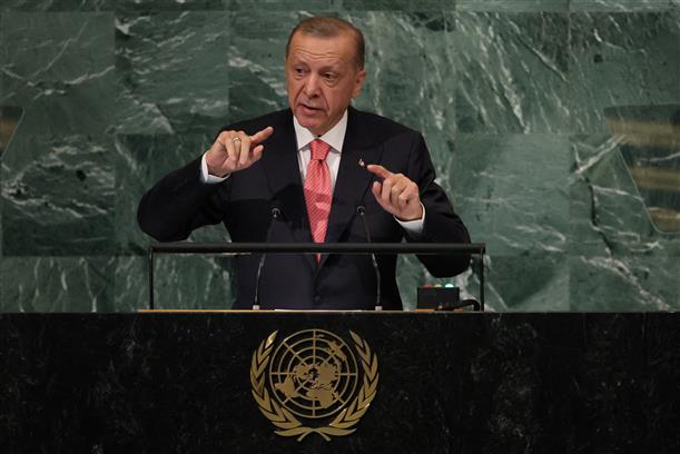Erdogan says Turkey positive on Finland’s NATO bid, not Sweden’s