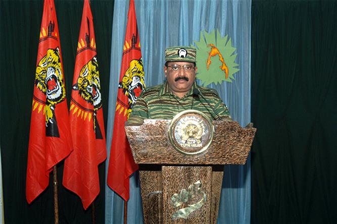 LTTE chief Prabhakaran doing well, atmosphere right for him to 'emerge,' says Tamil leader; Sri Lanka dismisses claim