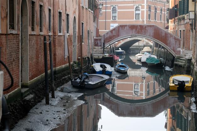 Why smaller canals are drying up in Venice